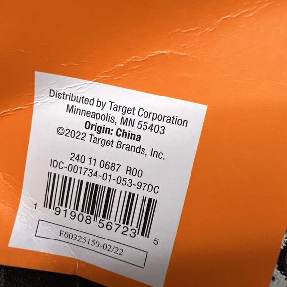 Hyde And Eek! NEW Glow In The Dark Halloween Cape Adult OSFM Black Stars Witch - Picture 4 of 6